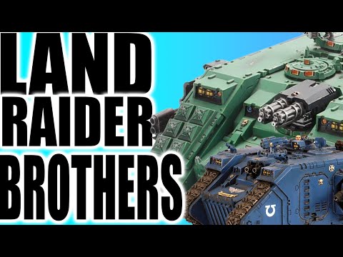 Reviewing every variant of the land raider - YouTube