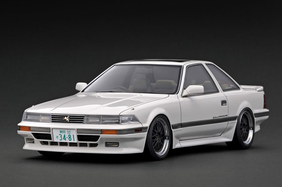 IG3481 1/18 Toyota Soarer (Z20) 2.0GT-TWIN TURBO L White With
