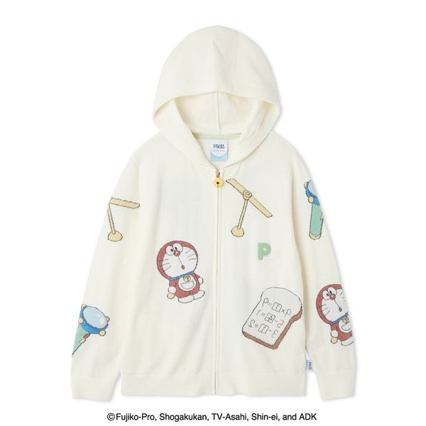 ドラえもん】【レディース】ジャガードパーカ | ジェラート ピケ