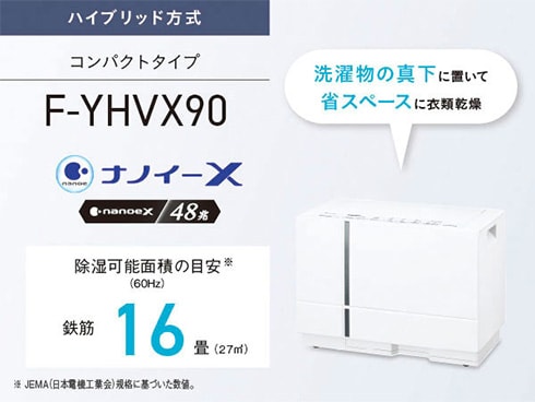 ヨドバシ.com - パナソニック Panasonic 衣類乾燥除湿機 ハイブリッド