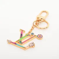 ヴィトン×村上隆 AK4264 チャーム GP ゴールド×マルチカラー M02468 LV