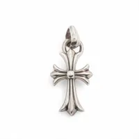 クロムハーツ スモールCHクロス Wベイル ペンダントトップ 925 23.4g