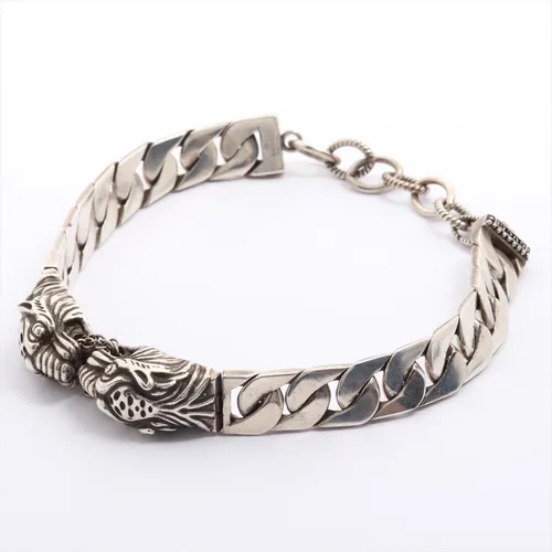 グッチ タイガーヘッド 925 ブレスレット ABランクの買取実績価格