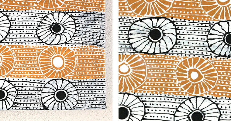 楽天市場】【Aboriginal Art / アボリジナルアート】Ahakeye (Bush