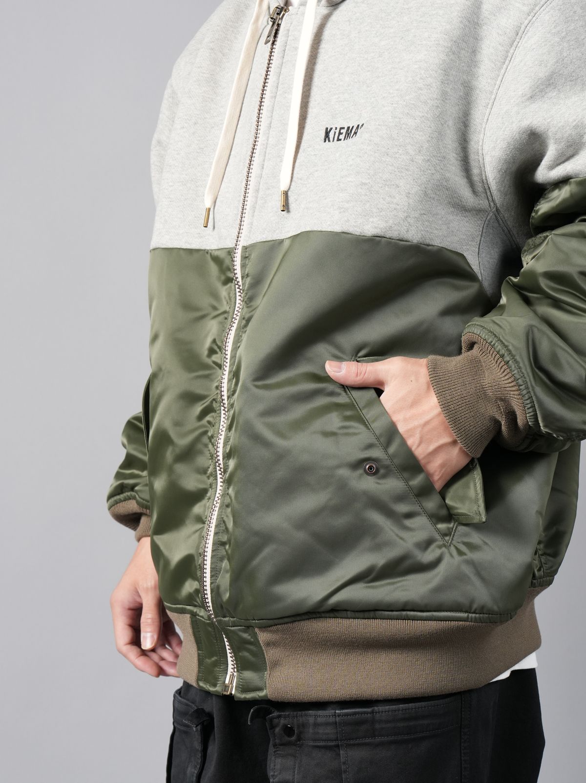 KiEMA - 【ラスト1点】 MA-1 HOODIE / エムエーワン フーディー