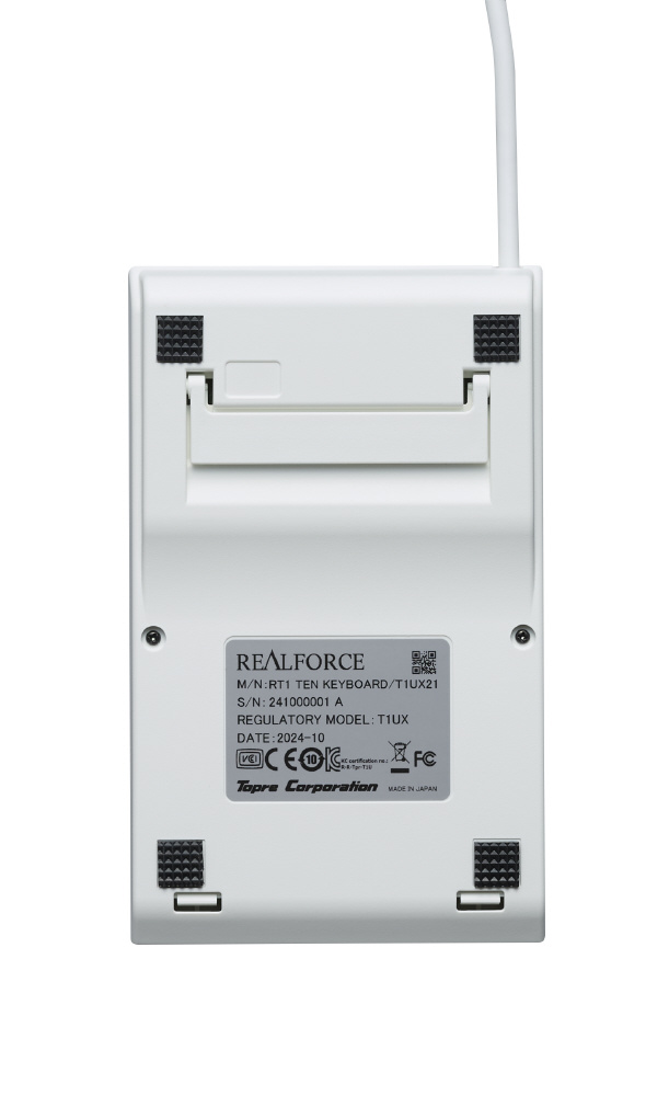 テンキー REALFORCE「RT1」(Mac/Windows11対応) ホワイト T1UX21