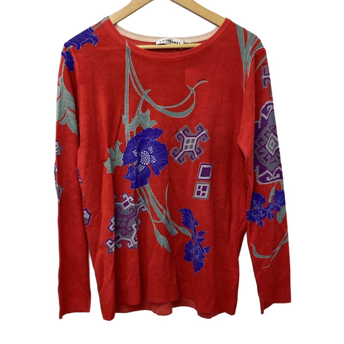 r*ゼ様 LEONARD 長袖セーター LEONARD(レオナール) 長袖セーター