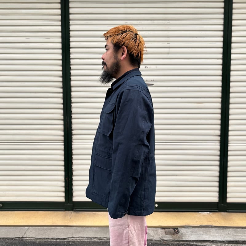 TREE W JACKET” <navy> 【THE UNION】 【THE FABRIC】