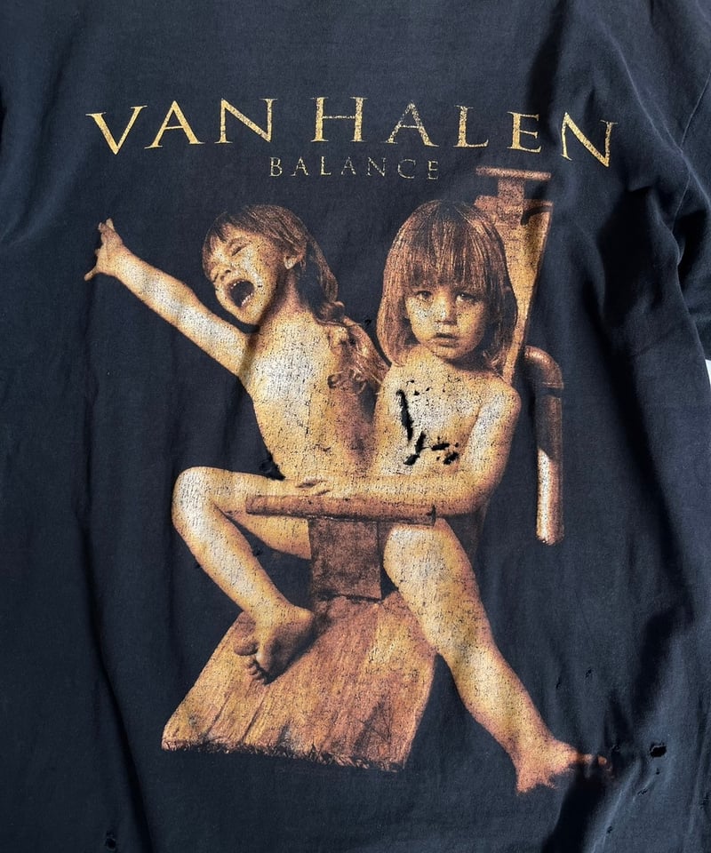 USED 】90's Van Halen Balance Tour T-Shirt /240