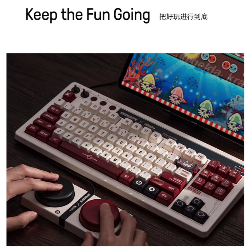 数量限定】Hypergryph×8Bitdo メカニカルキーボード（アークナイツ