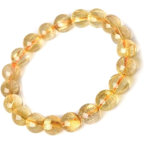 Amazon | ヒカルさん紹介 【開運】 ルチルクォーツ8－9mm