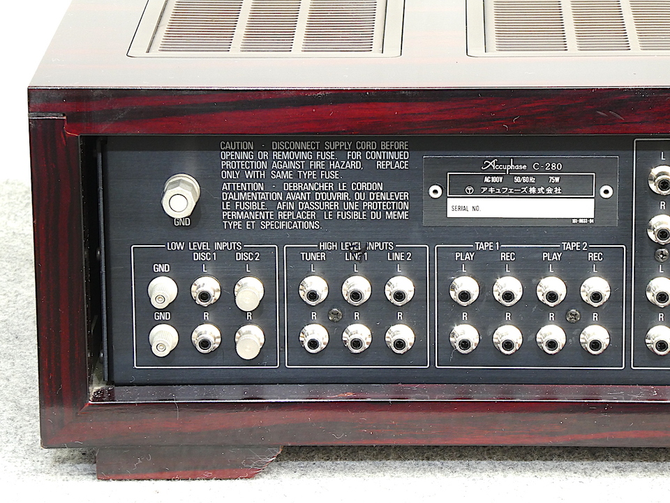 C-280 Accuphase - 中古オーディオ 高価買取・販売 ハイファイ堂