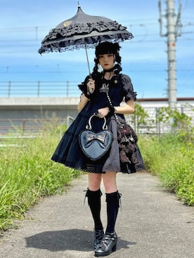 BABY,THE STARS SHINE BRIGHTのワンピースを使った人気ファッション