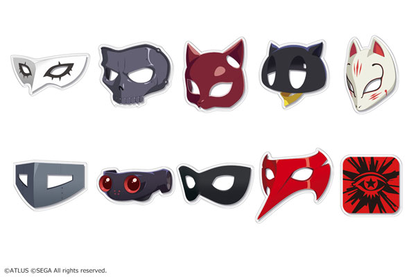 ペルソナ5』トレーディングアクリルバッジ 10個入りBOX[カナリア