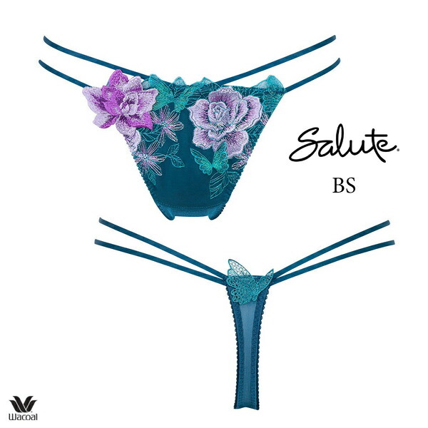 ワコール サルート 83G ショーツ PTJ483SML ソング（Tバック