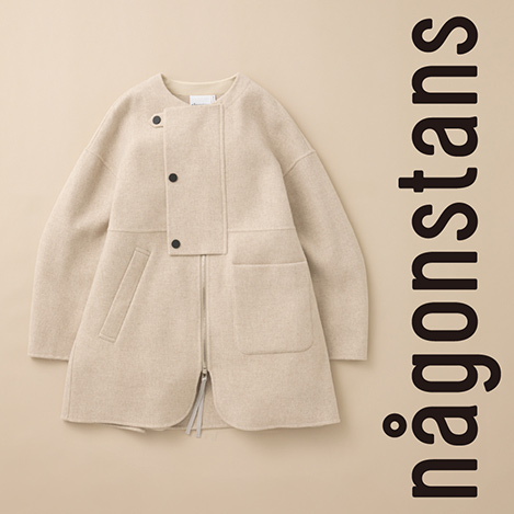 nagonstans/ナゴンスタンス｜2022FW Coat Recommended 【no-collar