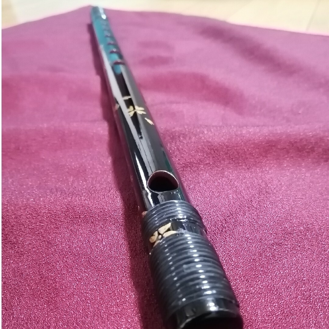 篠笛 志孝 古典調子(蝶の舞) 素竹総塗り 受注品の通販 by まつ's shop