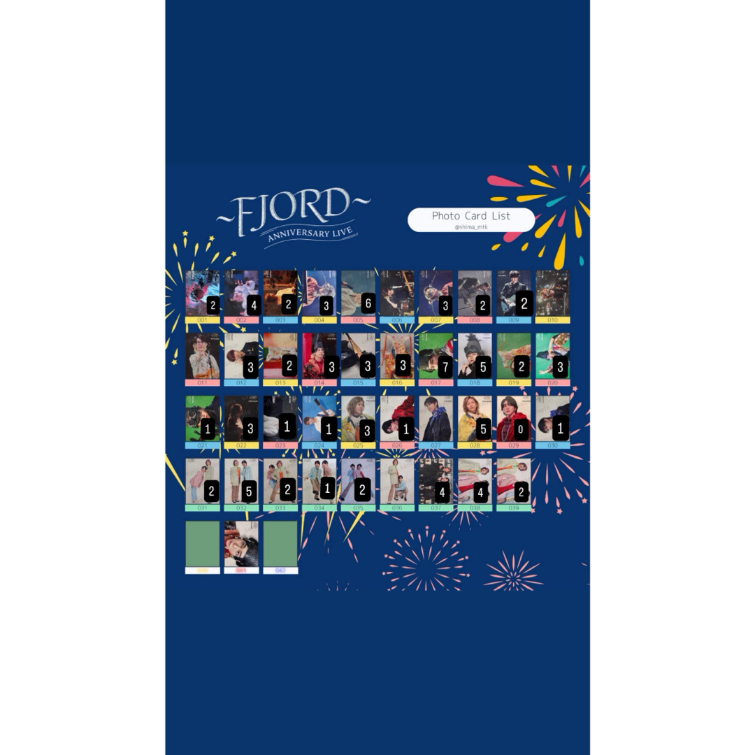 UNIVERSAL ENTERTAINMENT - Mrs. GREEN APPLE FJORD フィヨルド フォト