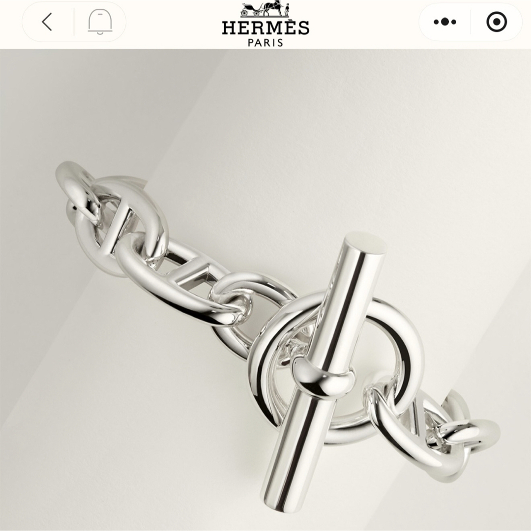 HERMES - レアアイテム新品未使用【HERMES】シェーヌ・ダンクル TGM11