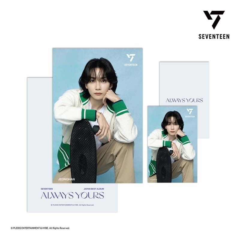 SEVENTEEN 3D LENTICULAR POSTCARD（ALWAYS YOURS Ver.2）JEONGHAN