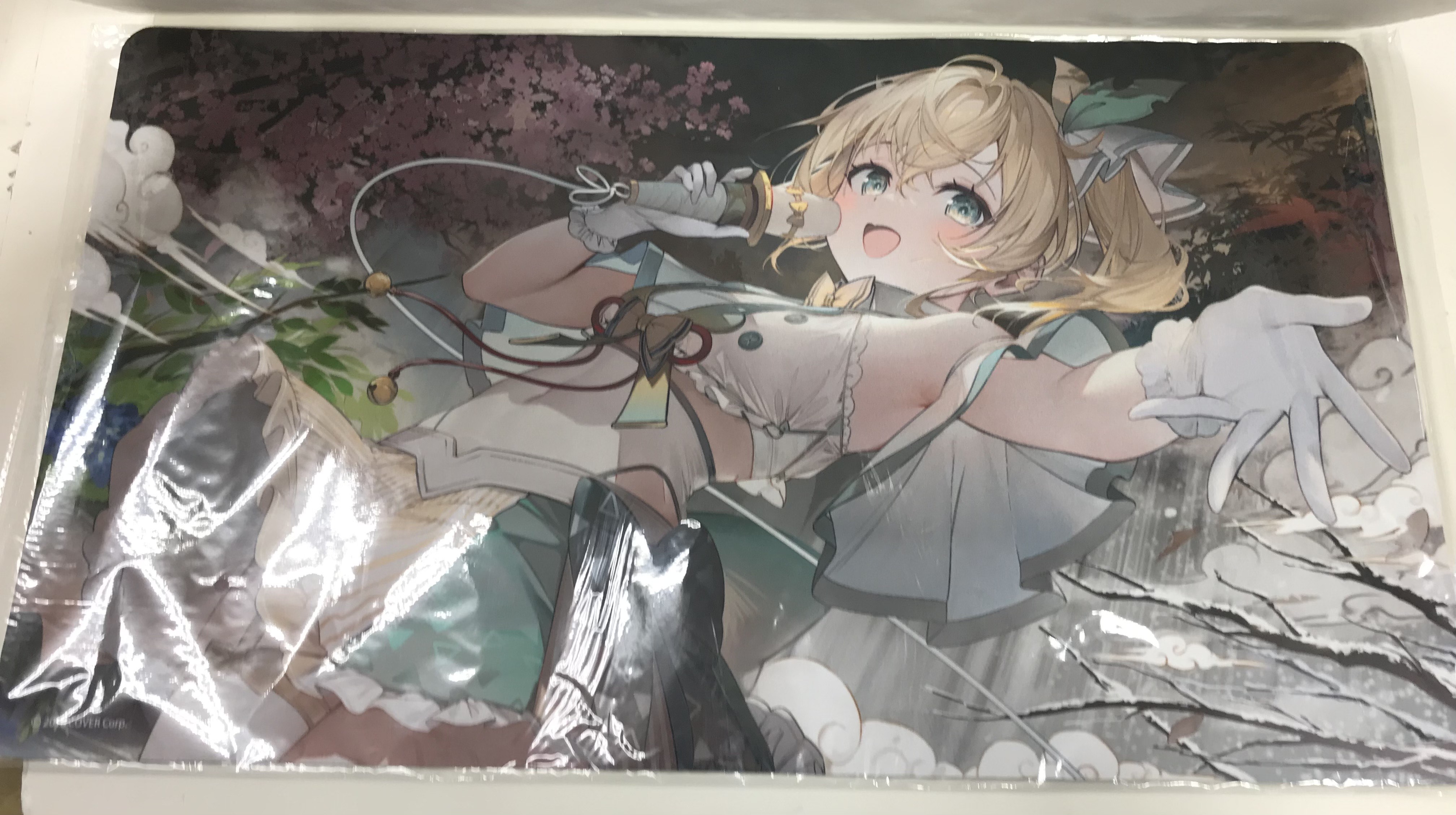 ホロライブ 活動1周年記念 ラバーマット 風真いろは ﾎﾛﾗｲﾌﾞｶﾂﾄﾞｳ01ｼｭｳ