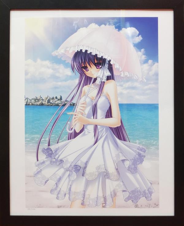 直筆サイン入りカラー複製イラスト 樋上いたる CLANNAD [FG-1447]