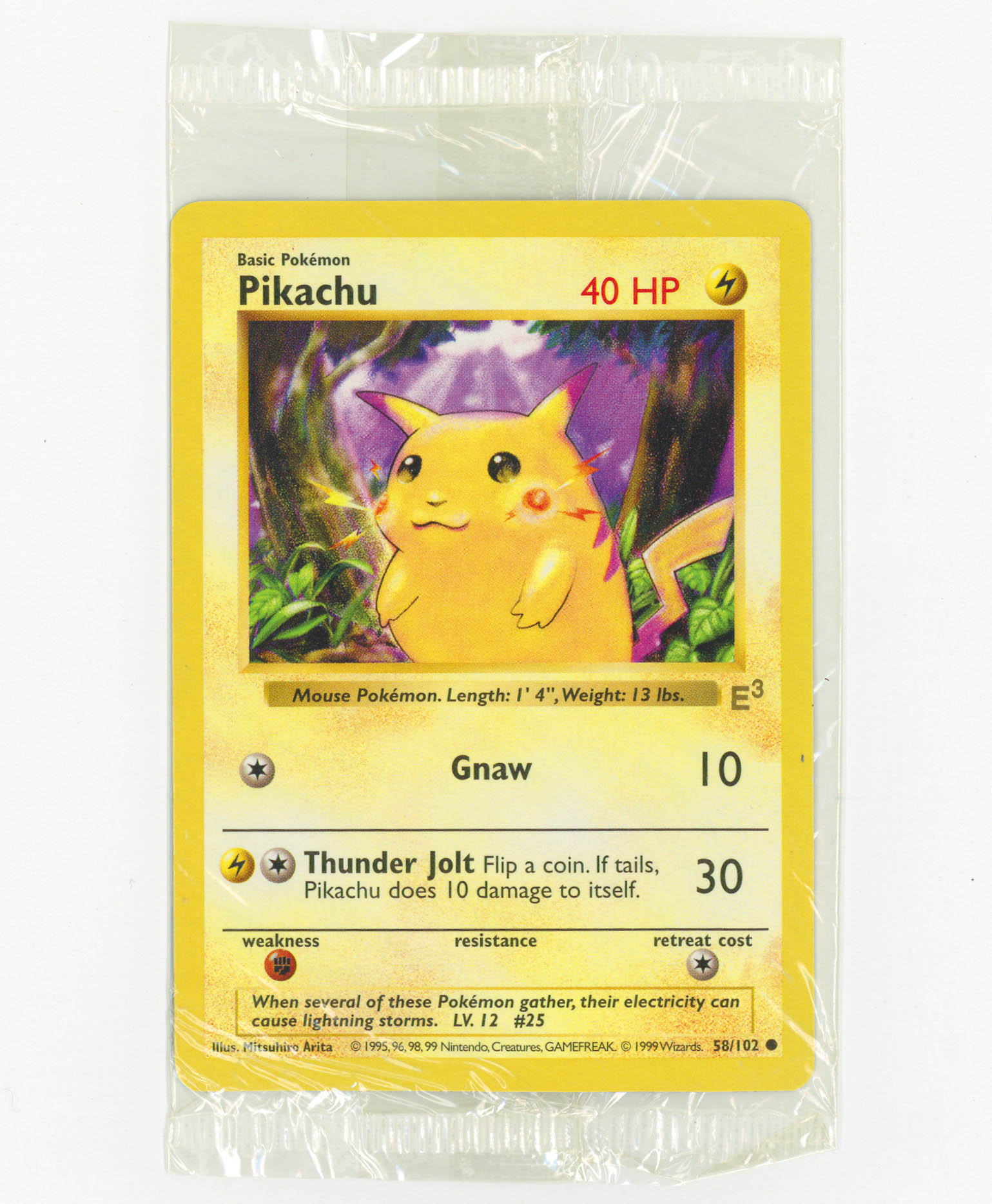 ジャンボカード ピカチュウex 英語版 1枚 ジャンボカード ピカチュウex