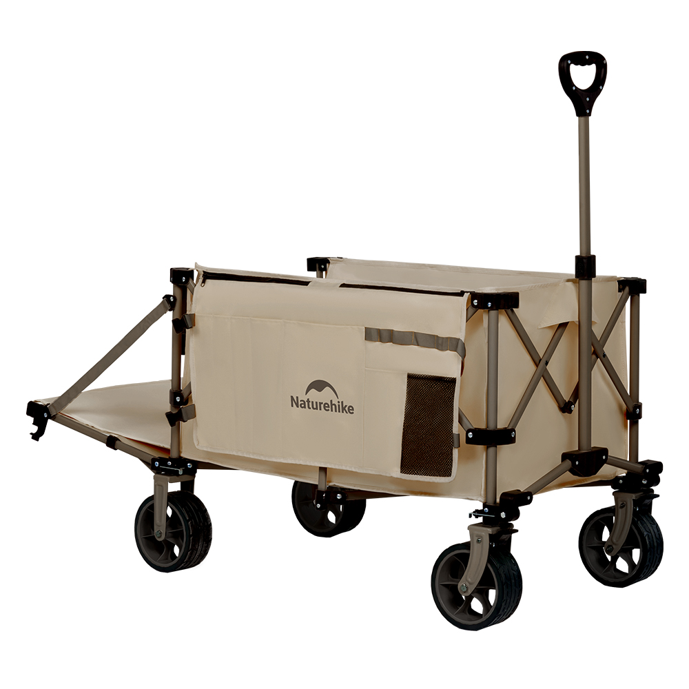 新作商品Naturehike 軽量折りたたみ キャリーワゴン 大容量 185+90L