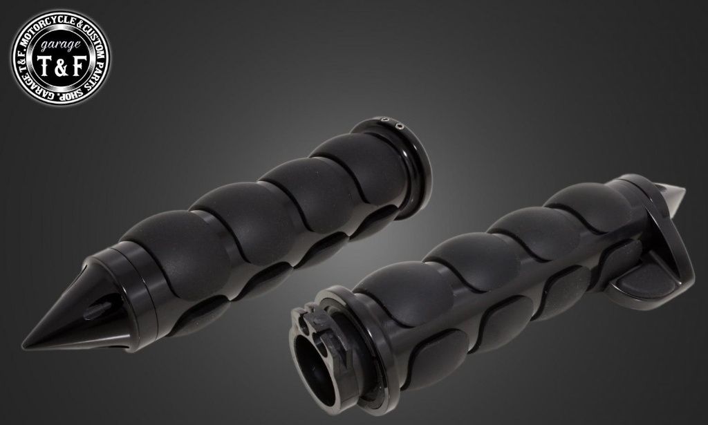 Webike | Garage T&F ガレージ T&F スパイクエンドグリップ スロットル