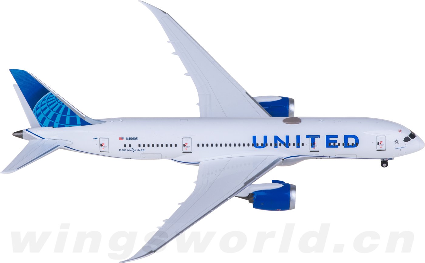 NG59032 United Airlines 美国联合航空Boeing 787-8 Dreamliner N45905