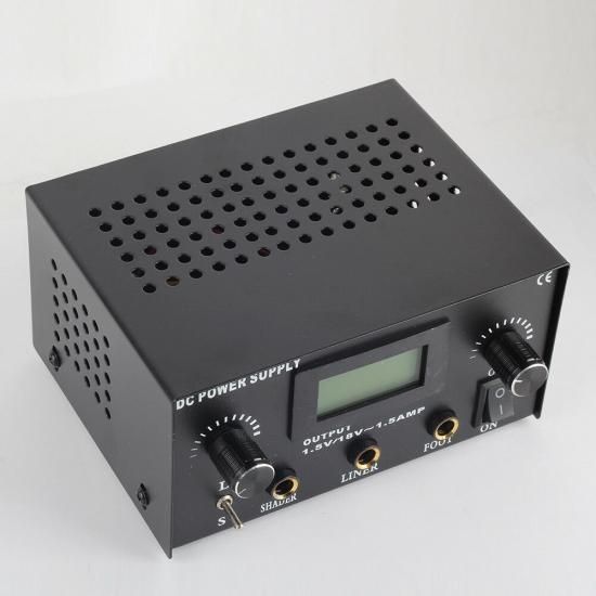 MONSTER POINT タトゥーマシン2台同時接続 LED液晶 パワーサプライ