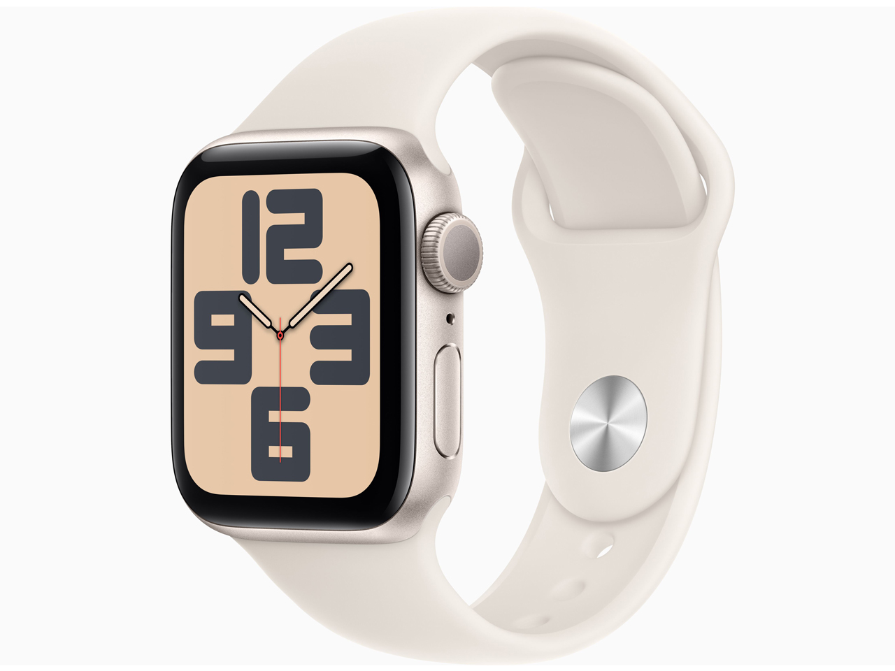 Apple Apple Watch SE 第2世代 GPSモデル 40mm MXEF3J/A [スターライト
