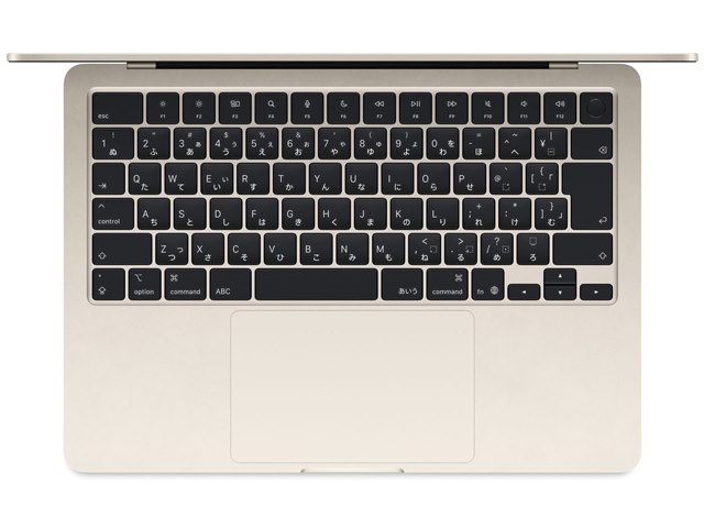 MacBook Air 13.6インチ Liquid Retinaディスプレイ MW0Y3J/A [スター