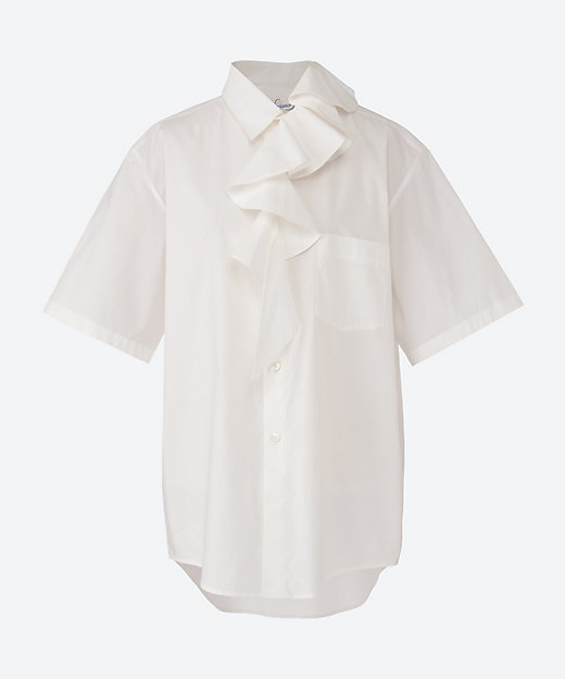 Ruffle Collar S／S Shirt VM－SS25