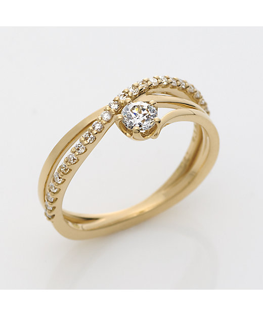 K18YG ダイヤモンド ピンキーリング | festaria bijou SOPHIA