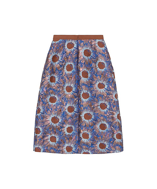 フラワージャガードタック スカート | ANAYI/アナイ | 三越伊勢丹