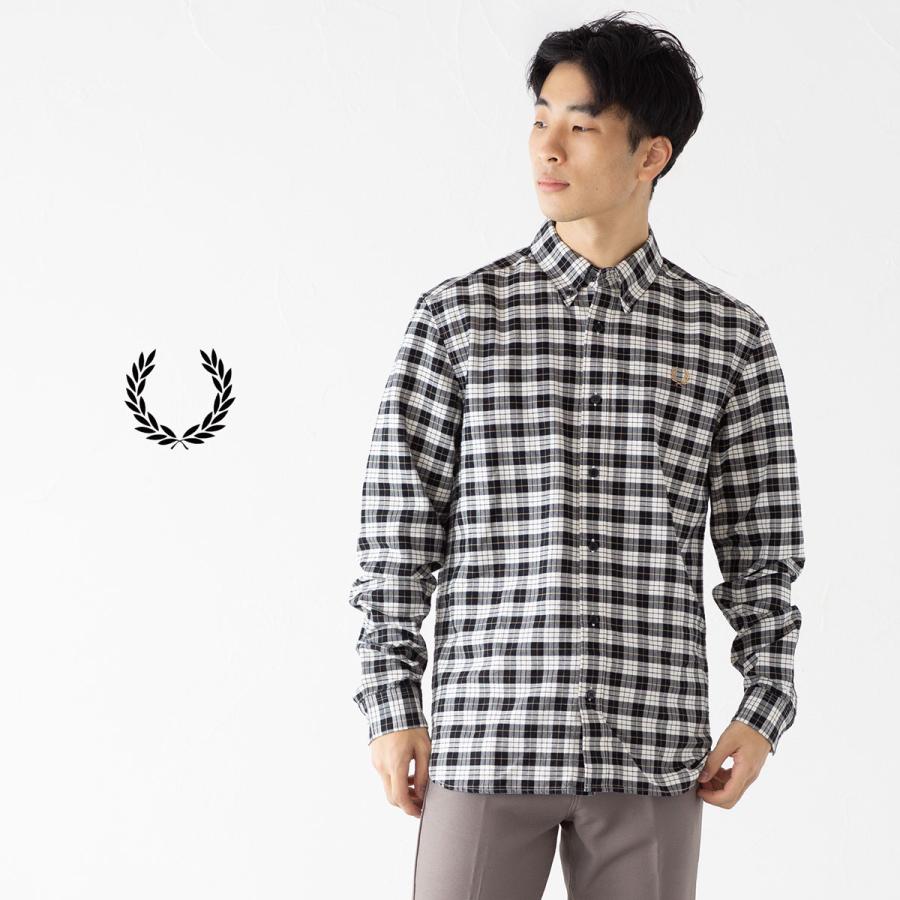 FRED PERRY（フレッドペリー） タータン オックスフォード チェック