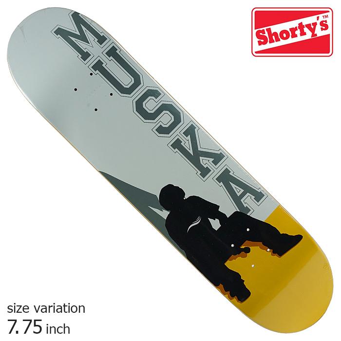 Shorty's Original Muska YELLOW 7.75inch ショーティーズ デッキ