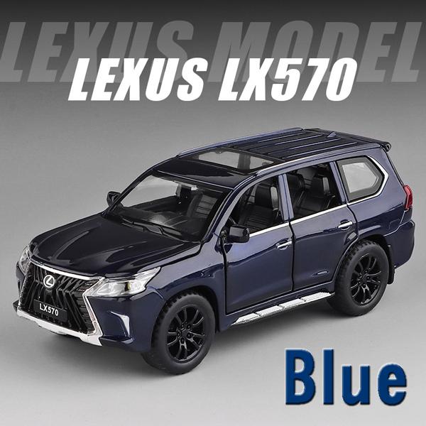 トヨタ（TOYOTA） レクサス LX570 1/32 ミニカー 全4色 ライト点灯