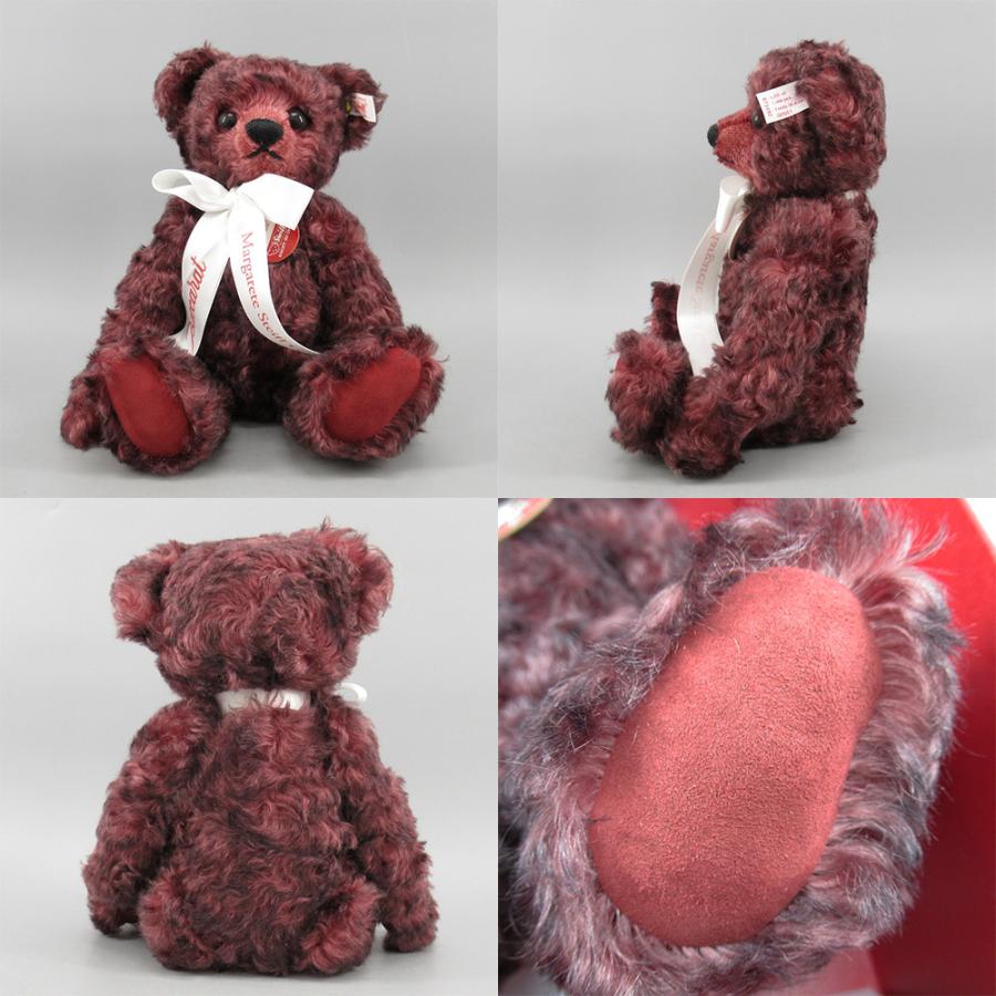 バカラ（Baccarat） シュタイフ テディベア フィギュリンセット レッド