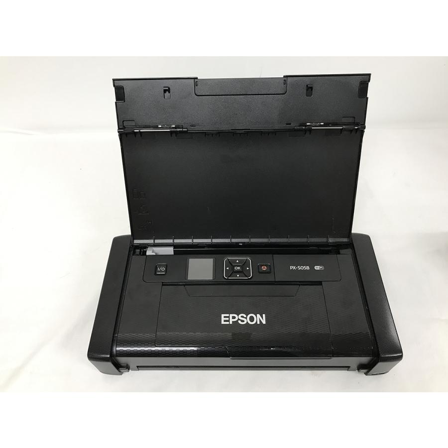 ジャンク□EPSON PX-S05B☆AC付☆通電OK☆バッテリー不良☆ビジネス