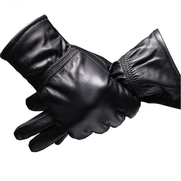 SALE！ 羊革 ラム革 裏ボア メンズ 本革 レザーグローブ 革 皮 手袋