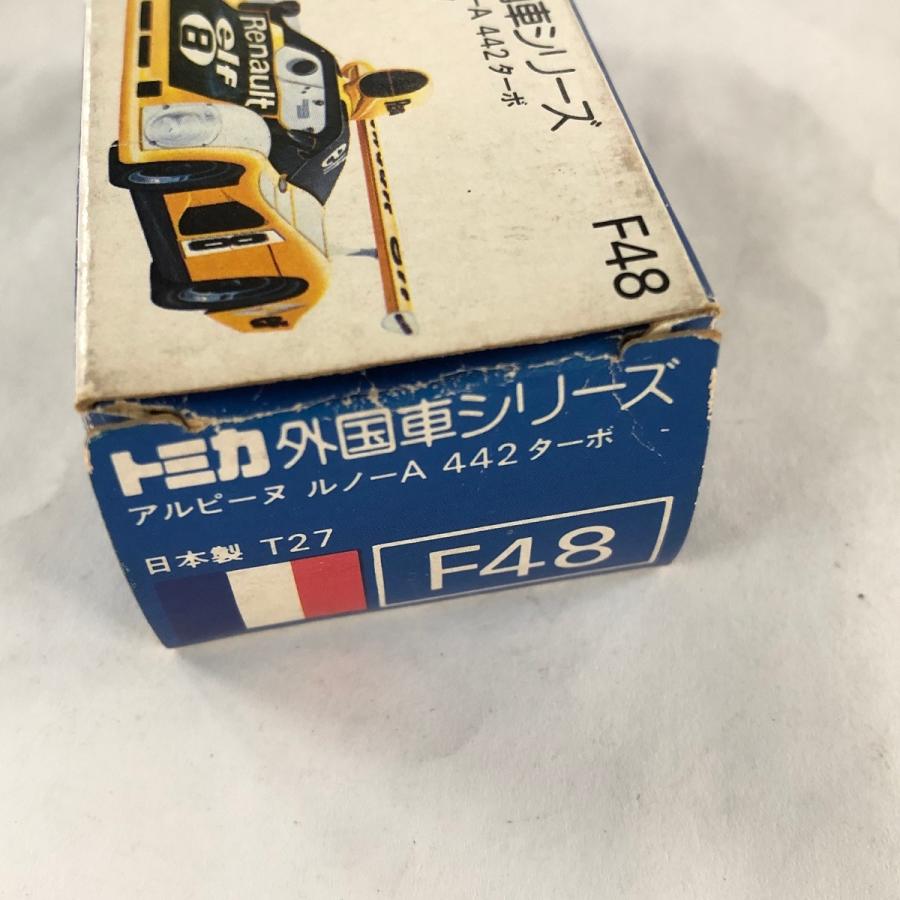 トミカ 現品 トミカ 青箱 1/57 アルピーヌ ルノー A442ターボ ミニカー