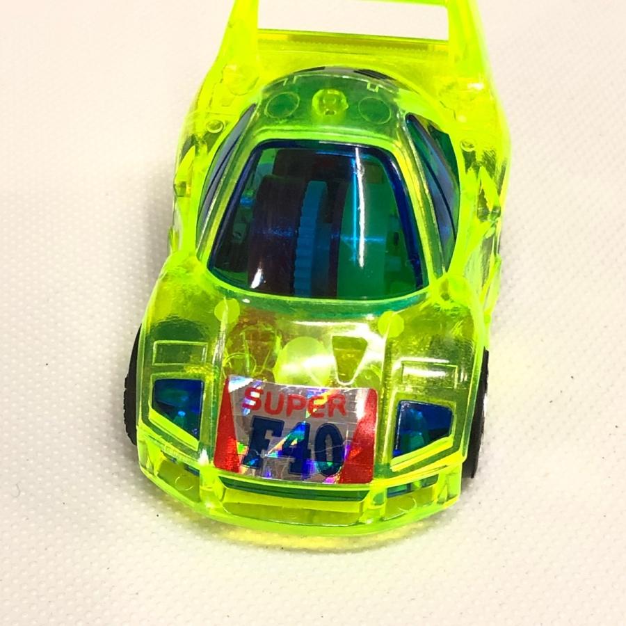 チョロQ 現品 スーパーチョロQ Ferrari F40 YELLOW CLEAR : ミニ