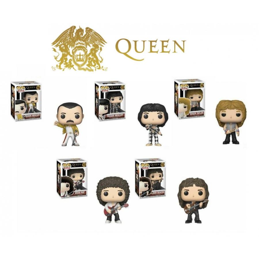 クイーン フィギュア QUEEN Pop! Rocks Freddie Mercury , Brian May