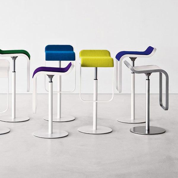 lapalma ラパルマ 昇降式スツール LEM レム マットクロームフレーム