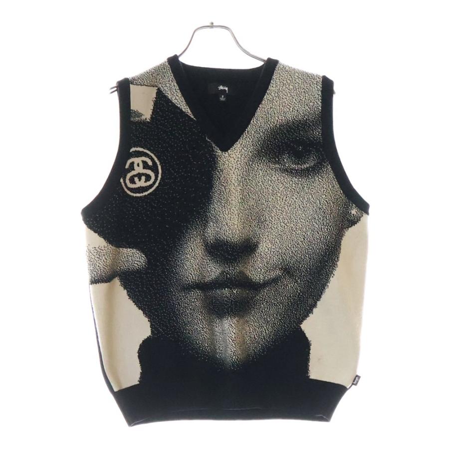 STUSSY（ステューシー） Photo Jacquard Vest フォト ジャガード
