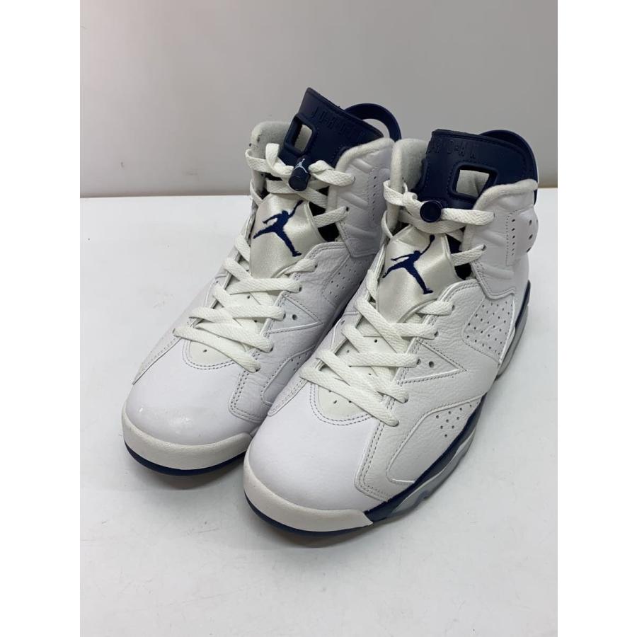 NIKE◇AIR JORDAN 6 RETRO_エア ジョーダン レトロ/27.5cm/WHT