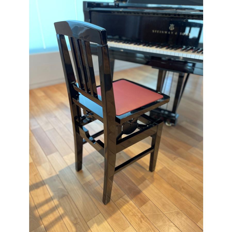 ピアノ椅子 トムソン椅子 No.5AX 背もたれ付き グランドピアノ/アップ
