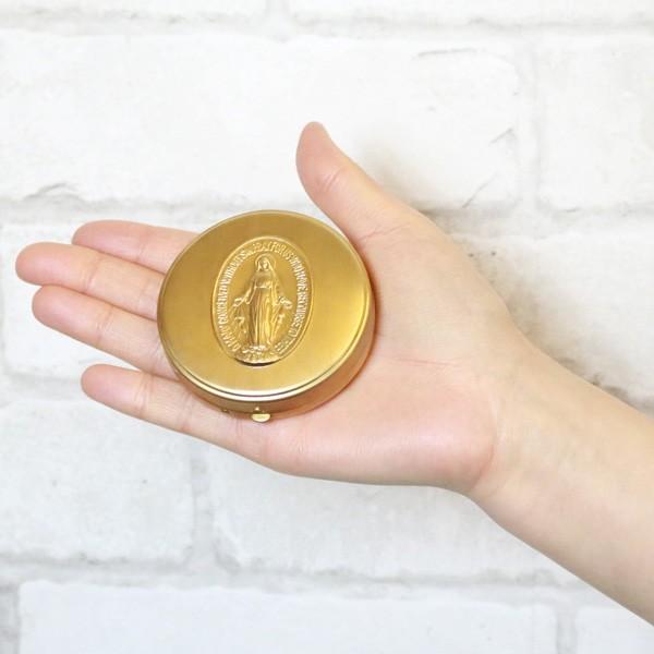 アクセサリーケース ピルケース マリア様 聖母マリア アンティーク加工